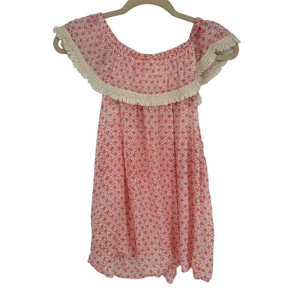 Roberta Roller Rabbit Pink Sleeveless Blouse Daisy Print Bohemian Summer S - Picture 2 of 8